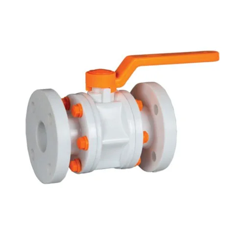 PP Flanged Ball Valve